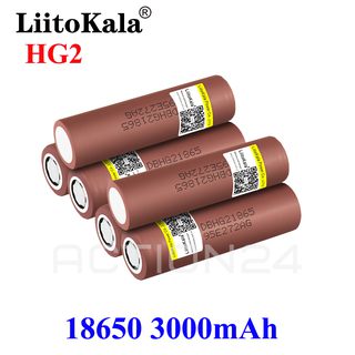 Аккумулятор Liitokala 18650 HG2 3000мАч 20A (1 шт) #4