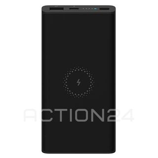 Внешний аккумулятор с беспроводной зарядкой Xiaomi Mi Wireless 10000mAh Youth Edition (черный) #2