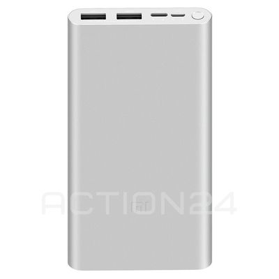 Внешний аккумулятор Xiaomi Power Bank 3 10000mAh (цвет: серый)