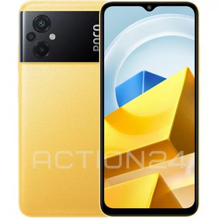 Смартфон Xiaomi Poco M5 4/128Gb Yellow #1