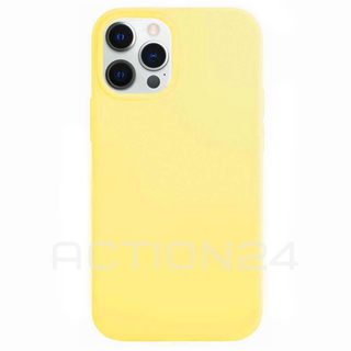 Чехол на iPhone 12 Pro Silicone Case (желтый) #1
