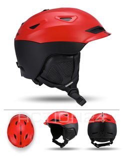 Шлем горнолыжный NandN NT628 (красный, L) #1