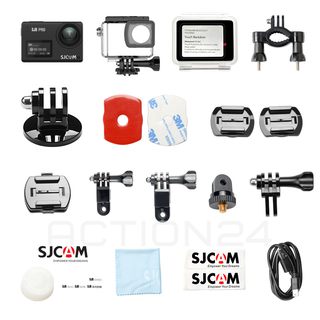 Экшн видеокамера SJCAM SJ8 Pro (черный) с набором аксессуаров #7