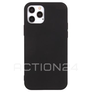 Силиконовый чехол Silicone Case на iPhone 12 Pro (черный) #2