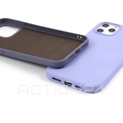 Силиконовый чехол Silicone Case на iPhone 12 Pro (черный)
