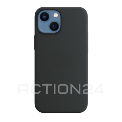 Чехол на iPhone 13 Silicone Case (черный)