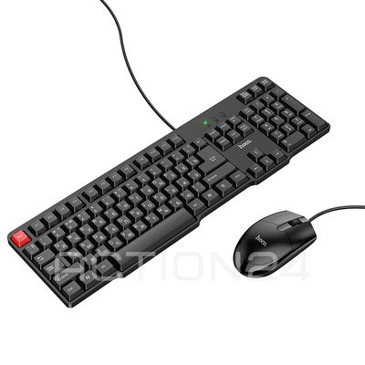 Клавиатура и мышь Hoco GM16 Business (цвет: черный)