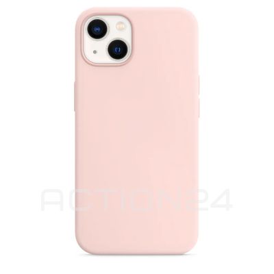 Чехол на iPhone 13 Silicone Case (розовый)
