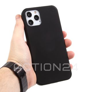 Силиконовый чехол Silicone Case на iPhone 12 Pro (черный) #3