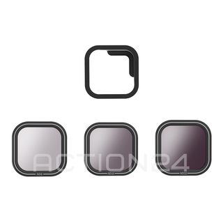Набор фильтров ND Telesin 3 шт для GoPro Hero 8 Black (ND8, ND16, ND32) #1