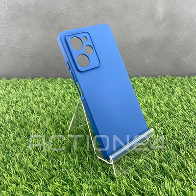 Чехол на Xiaomi Poco X5 Pro 5G Silicone Case (синий)
