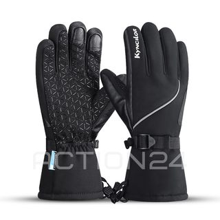 Перчатки зимние горнолыжные сенсорные Kyncilor (черный) размер L #1