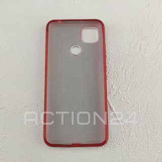 Чехол на Xiaomi Redmi 9C / Redmi 10A силиконовый Diamond (красный) #2