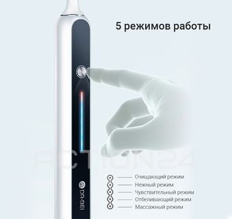 Электрическая зубная щетка Dr. Bei S7 Sonic Electric Toothbrush (цвет: белый) #6