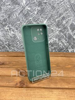 Чехол на Xiaomi Redmi 10C / Poco C40 Flexible Case (зеленый) #3