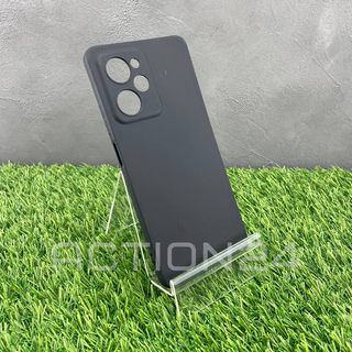 Чехол на Xiaomi Poco X5 Pro 5G силиконовый (черный) #1