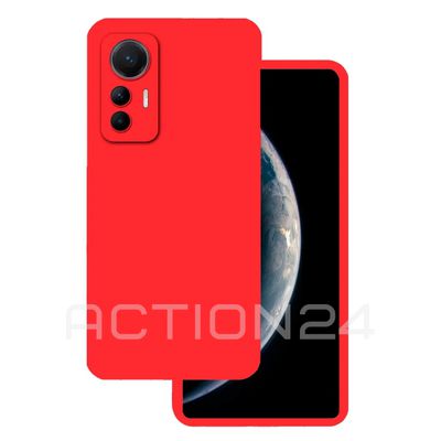 Чехол на Xiaomi 12 Lite Silicone Case (красный)