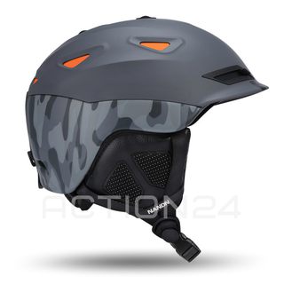 Шлем горнолыжный NandN NT628 (серый, L) #1