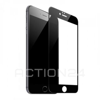 Стекло с рамкой полного покрытия на iPhone 7+ / 8+ (цвет: черный) #2