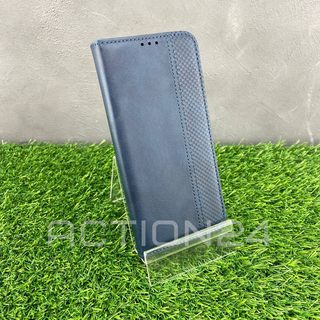 Чехол книжка Xiaomi Poco F5 с кошельком (синий) #2