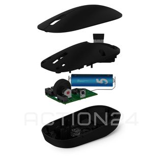 Беспроводная мышь Xiaomi Wireless Mouse USB (цвет черный) #2