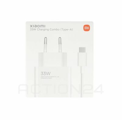 Зарядное устройство Xiaomi MDY-11-EZ 33W + кабель 1м (белый)