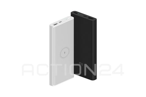 Внешний аккумулятор с беспроводной зарядкой Xiaomi Mi Wireless 10000mAh Youth Edition (черный) #4
