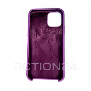 Силиконовый чехол Silicone Case на iPhone 11 (фиолетовый) #2