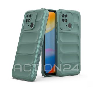 Чехол на Xiaomi Redmi 10C / Poco C40 Flexible Case (зеленый) #1
