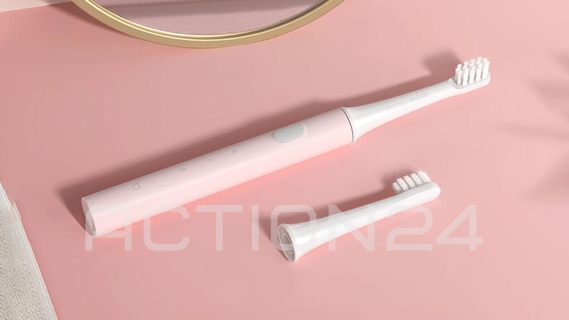 Электрическая зубная щетка MiJia T100 (розовый) #4