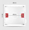 Подрозетник квадратный для выключателей Xiaomi, Aqara, MiJia умный дом (86 х 84 х 50 мм) #4