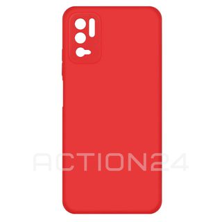 Чехол на Xiaomi Poco M3 Pro / Redmi Note 10T силиконовый (красный) #1