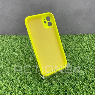 Чехол на iPhone 11 Silicone Case (ярко-желтый) #2