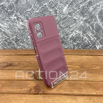 Чехол на Xiaomi Poco M4 5G / M5 Flexible Case (бордовый)