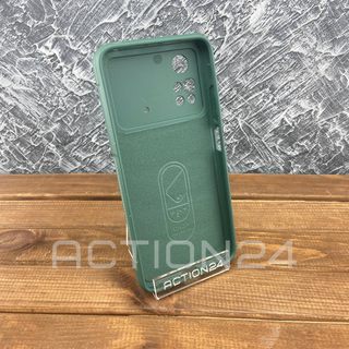 Чехол на Xiaomi Poco M4 Pro 4G Flexible Case (зеленый) #3