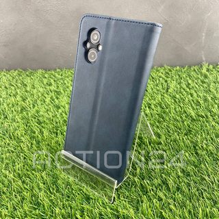 Чехол книжка Xiaomi Poco M5 / M4 5G с кошельком (синий) #4