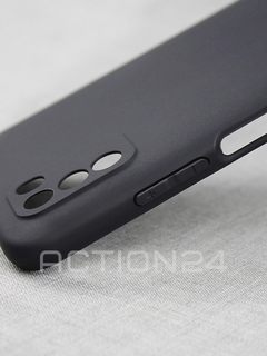 Чехол на Xiaomi Poco M3 силиконовый (черный) #2