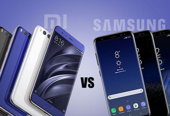 Xiaomi Mi6 vs Samsung Galaxy S8: сравнение характеристик