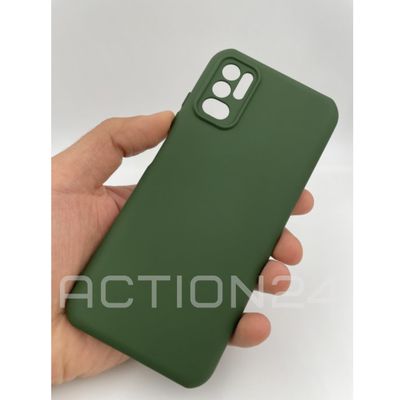 Чехол на Xiaomi Poco M3 Pro / Redmi Note 10T Silicone Case (зеленый)