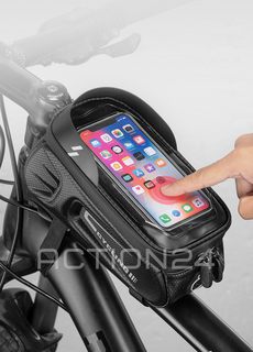Велосумка Cycling B71 на раму для смартфона (1.7 л) #4