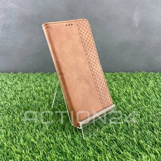 Чехол книжка Xiaomi Poco M5 / M4 5G с кошельком (коричневый) #1
