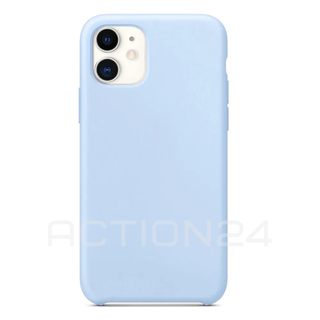 Силиконовый чехол Silicone Case на iPhone 11 (голубой) #1