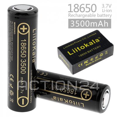 Аккумулятор Liitokala Lii-35A 18650 3500мАч (1 шт)