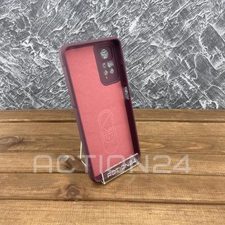 Чехол на Xiaomi Redmi Note 11 Pro / Note 11 Pro 5G Flexible Case (бордовый) #3