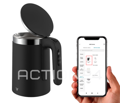 Электрочайник Viomi Smart Kettle Bluetooth Pro (черный)