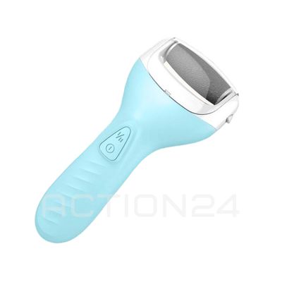 Электрическая роликовая пилка для пяток Callus Remover (цвет: голубой)