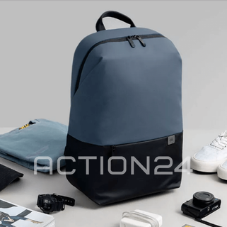 Рюкзак Simple Casual Backpack (цвет: синий) #2