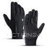 Перчатки спортивные сенсорные демисезонные Kyncilor на молнии (черный) размер XL #1