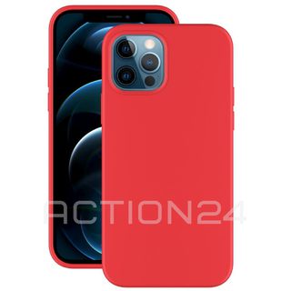 Чехол на iPhone 12 Pro Max Silicone Case (красный) #2