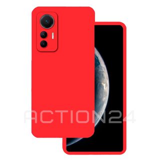 Чехол на Xiaomi 12 Lite Silicone Case (красный) #1
